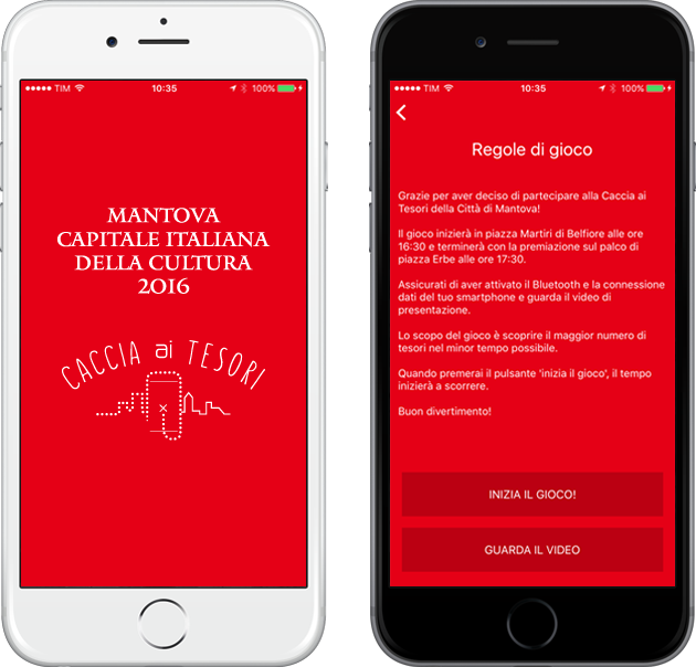 app personalizzata caccia ai tesori